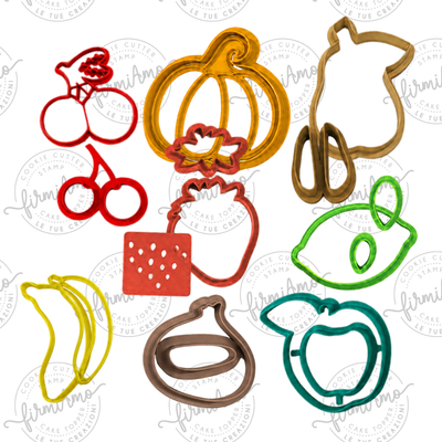 SET 8 FRUTTI - IN COLLABORAZIONE CON ABCAKE