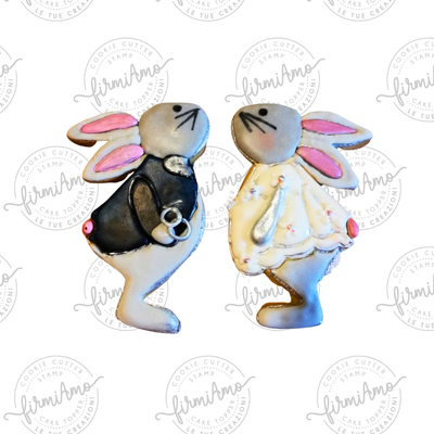 CONIGLI INNAMORATI SET