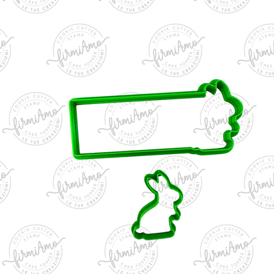 SEGNAPOSTO PRIMAVERA-CONIGLIO LATERALE