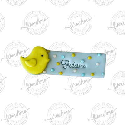 SEGNAPOSTO PRIMAVERA - PULCINO