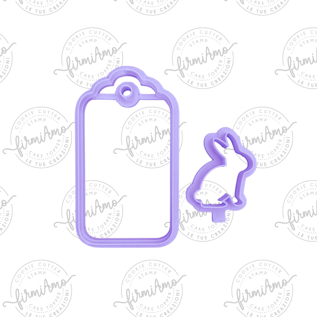 TAG CONIGLIO LATO SINISTRO