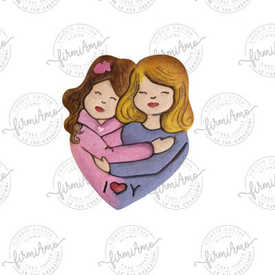 MAMMA E FIGLIA - abbraccio infinito